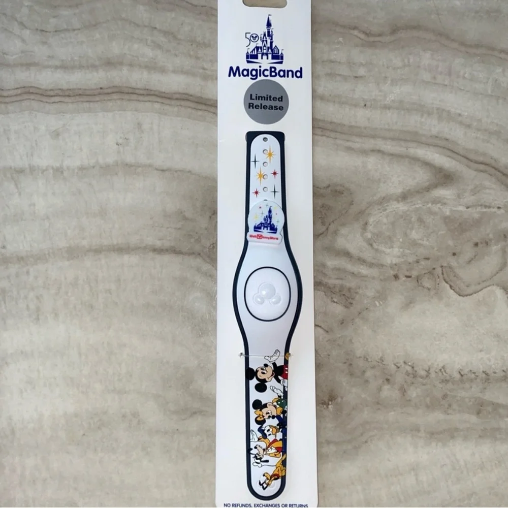 Magic band disney 50th anniversary limited release